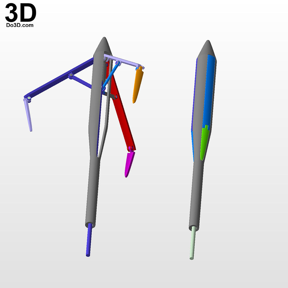 Thumbnail: The Batman Full Set Cowl, Armors, Holster, Utility Belt 3D Printable Model #TB69