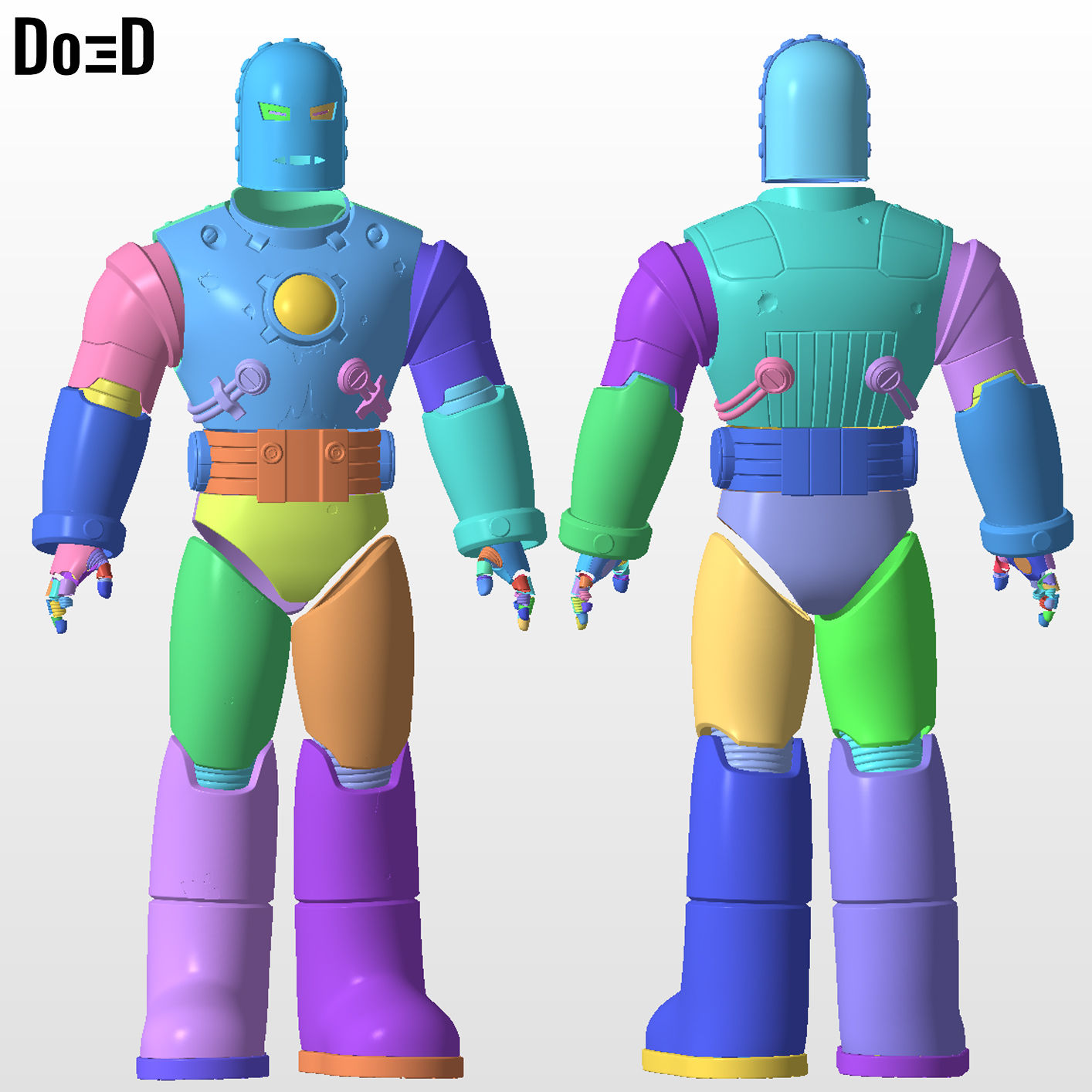 MK 1 Rivals Iron Man Mark 1 Full Body Armor | 3D Printable #MKR1