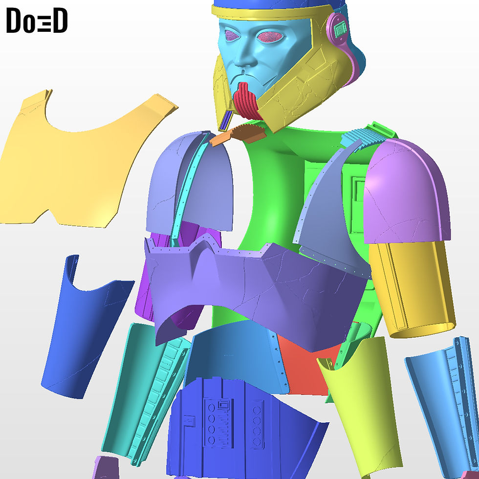Thumbnail: Captain Enoch from Ahsoka Full Body Armor | 3D Printable Model #EC21
