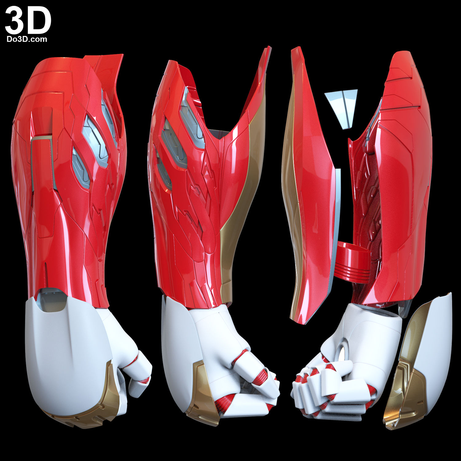 Iron Man Mark XLV MK 45 Gauntlet  | 3D Printable Model #G415