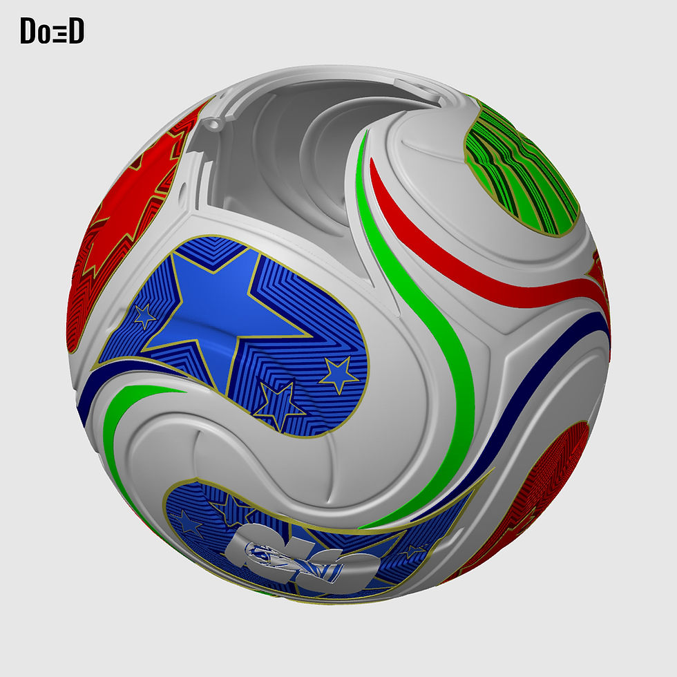 Thumbnail: World Cup Snack Combo Popcorn Bucket & Drink Container Messi Cleats 3D Model #WC