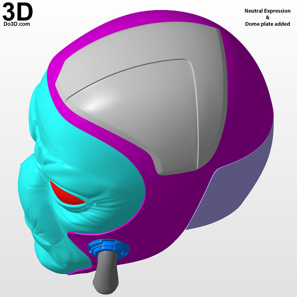 Thumbnail: Cad Bane Hat and Mask Star Wars Helmet | 3D Printable Model STL FILE #CB39
