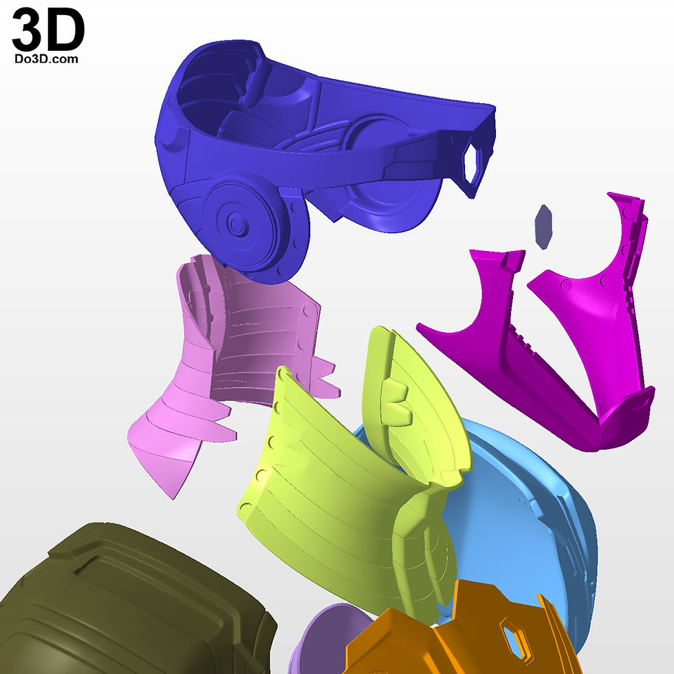 Thumbnail: Superior Iron Man Full Armor Pack Mark LXXXVI MK 86 3D Printable Model STL #86D