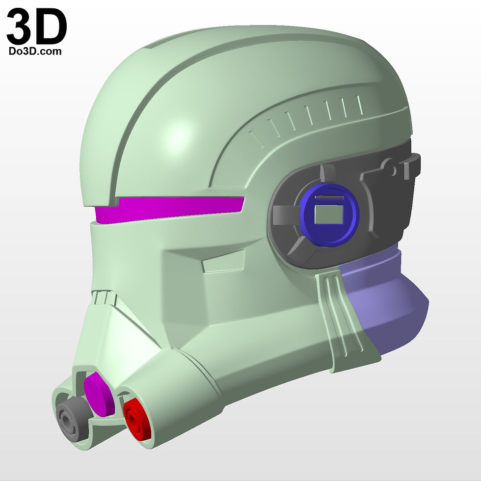 Thumbnail: Echo Bad Batch Full Body Armor | 3D Printable Model #E111
