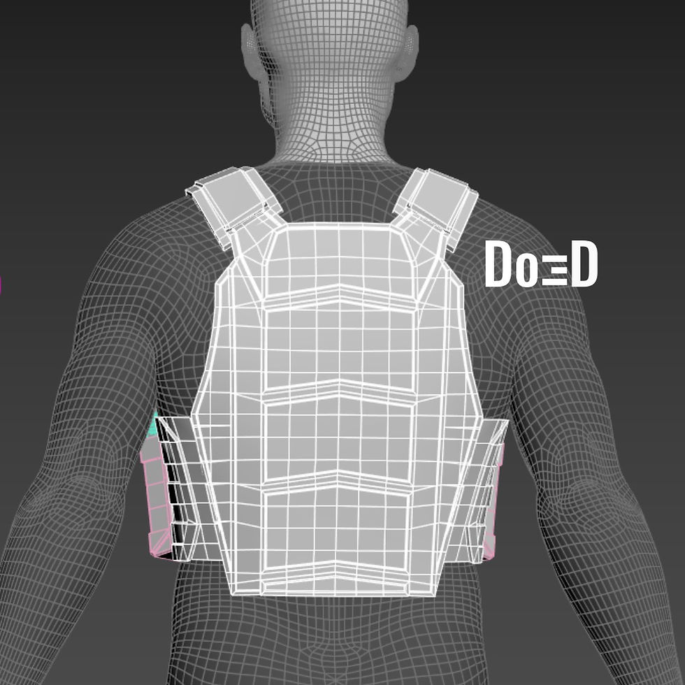 Thumbnail: The Punisher Suit/Vest, Belt & Pouches Brand New Day 3D Printable Model STL #TP7