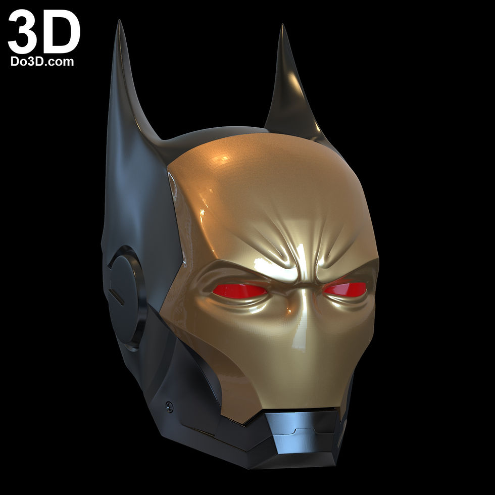 Thumbnail: Iron Bat Concept Full Body Armor | 3D Printable Model