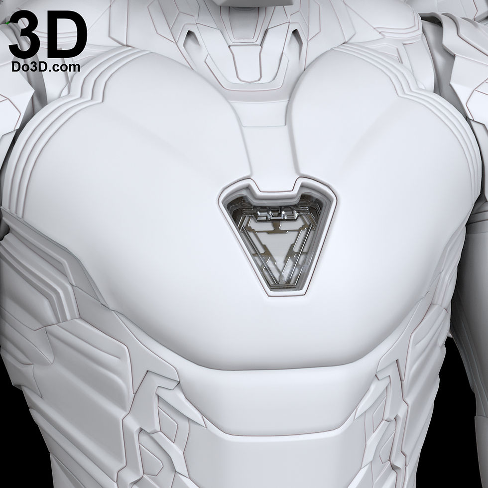 Thumbnail: IRON MAN MARK LXXXV Armor + Wing MK 85 Endgame | 3D Model Project #5775