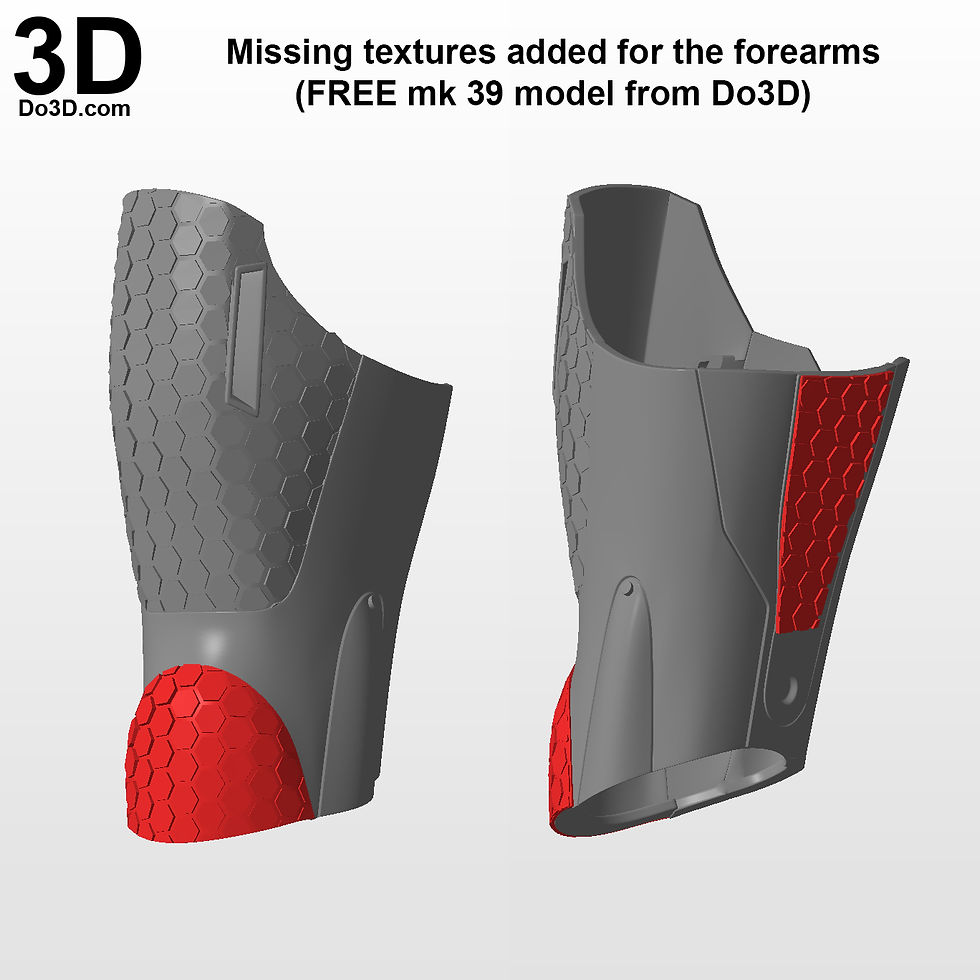 Thumbnail: Iron Man Mark XXXIX Gemini (MK 39) Full Body Armor | FREE 3D Printable Model