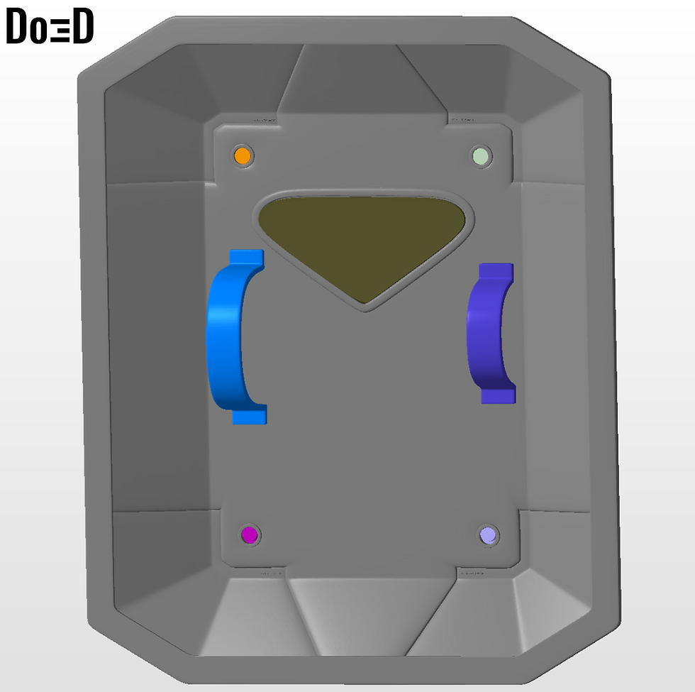 Thumbnail: Beskar Trooper Shield Super Commando Mandalorian 3D Printable Model STL #BS77