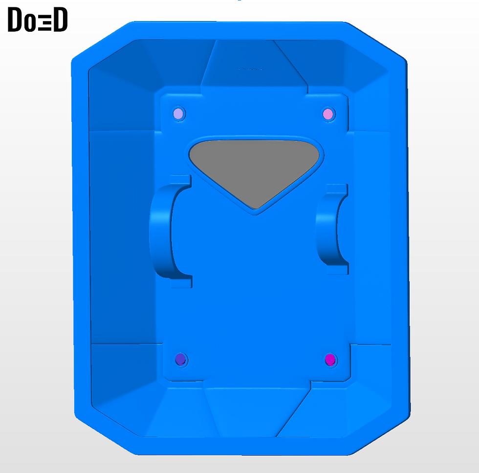 Thumbnail: Beskar Trooper Shield Super Commando Mandalorian 3D Printable Model STL #BS77