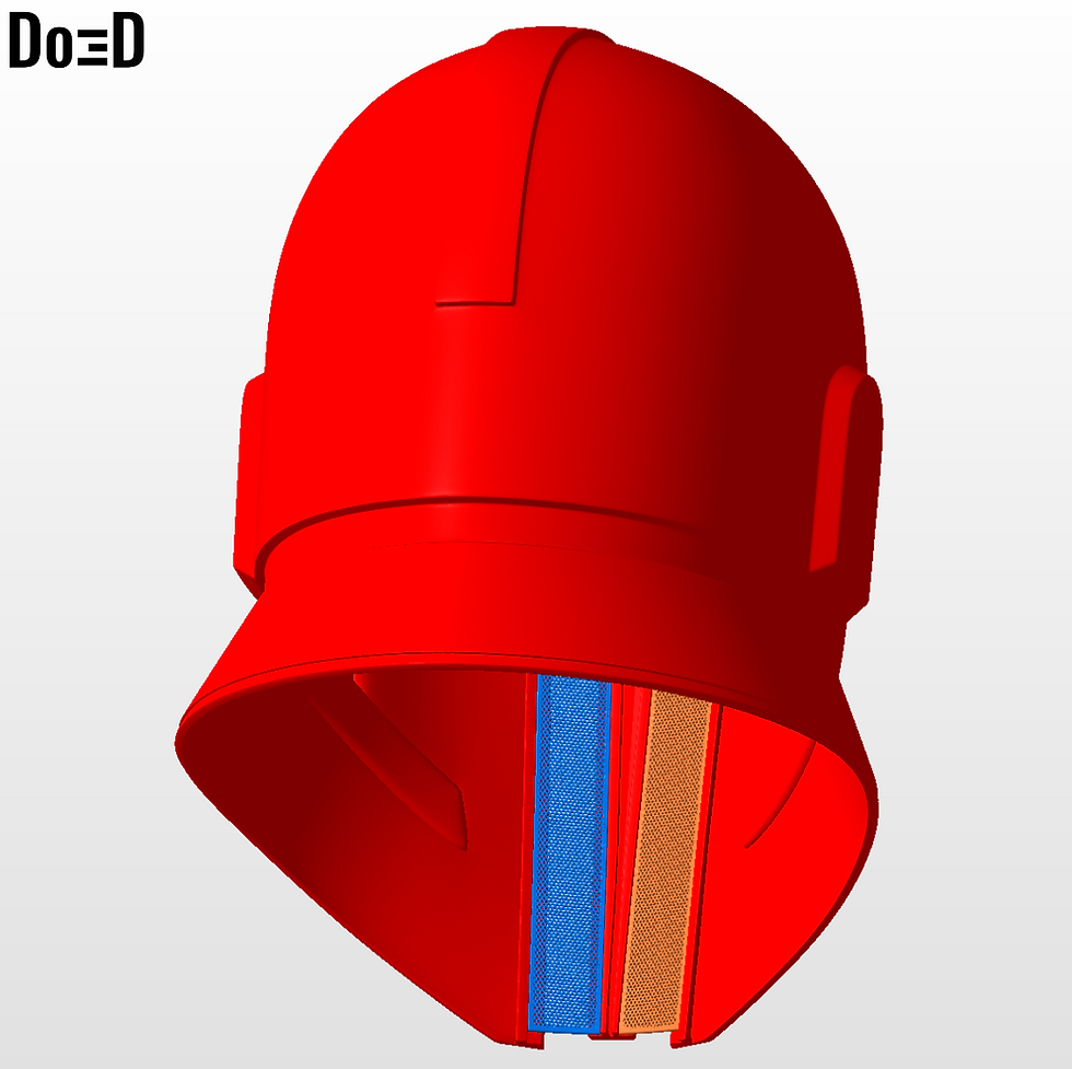Thumbnail: Praetorian Guard Helmet Moff Gideon Mandalorian 3D Printable Model STL File #P11