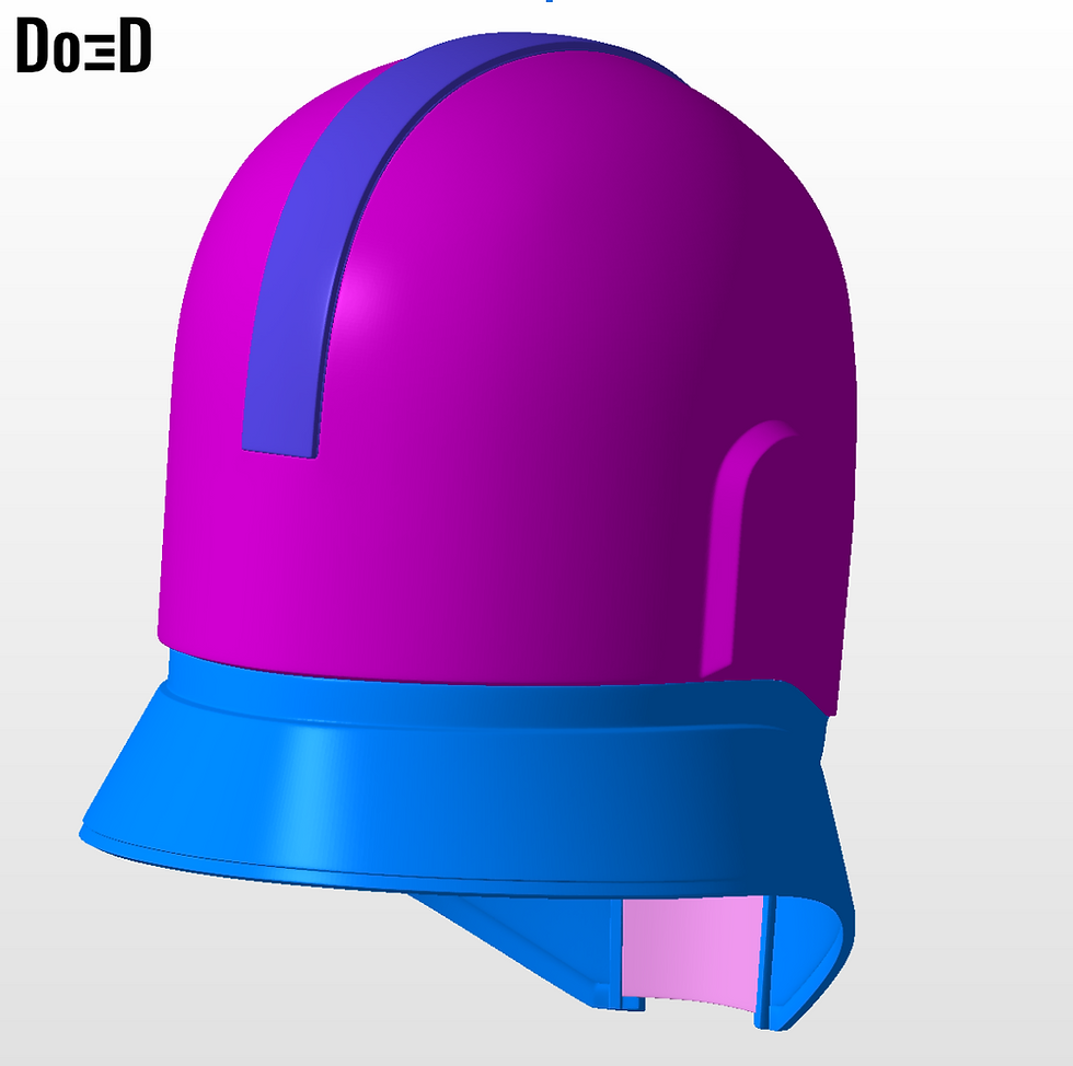 Thumbnail: Praetorian Guard Helmet Moff Gideon Mandalorian 3D Printable Model STL File #P11