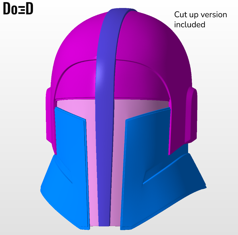 Thumbnail: Praetorian Guard Helmet Moff Gideon Mandalorian 3D Printable Model STL File #P11